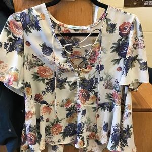 Floral Crop Top